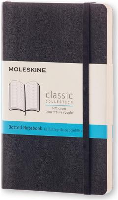 Carnet - Moleskine Classic - Pocket, Soft Cover, Dotted - Black