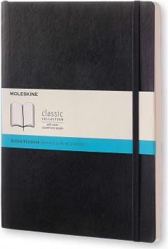 Carnet - Moleskine Classic - Extra Large, Dotted, Soft Cover - Black