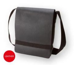 Moleskine black - Leather Reporter Bag for Tablets