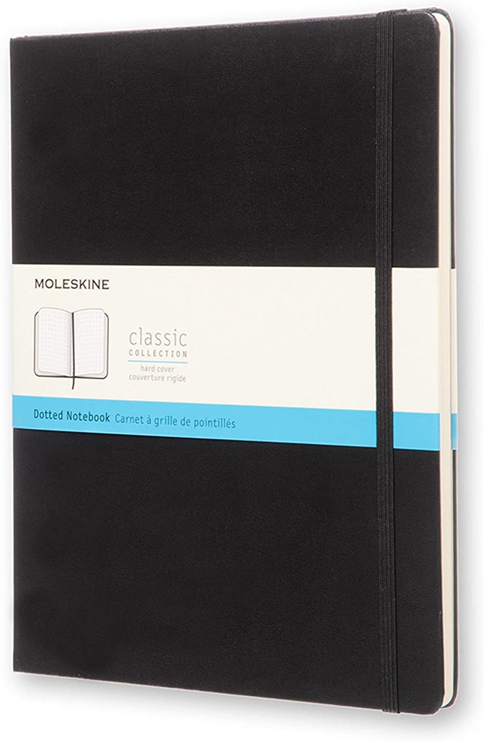 Carnet - Moleskine Classic - X-Large, Hard Cover, Dotted - Black ...