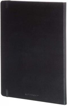 Carnet - Moleskine Classic - Extra Large, Plain, Hard Cover - Black