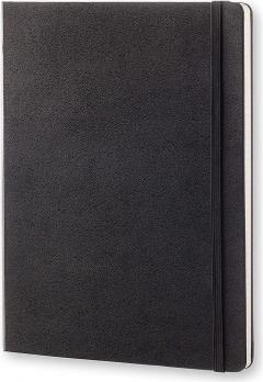 Carnet - Moleskine Classic - X-Large, Hard Cover, Squared - Black