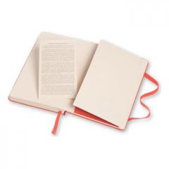 Moleskine Coral Orange Pocket Ruled - Notebook Hard