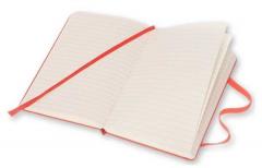 Moleskine Coral Orange Pocket Ruled - Notebook Hard