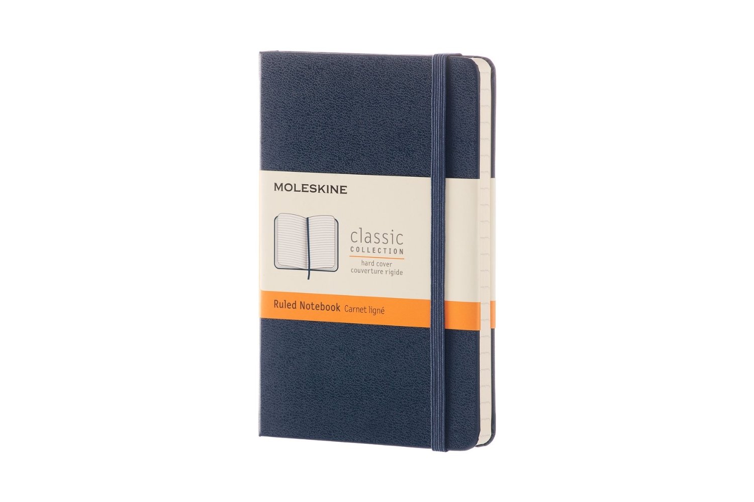 Moleskine Sapphire Blue Pocket Ruled - Notebook Hard Moleskine