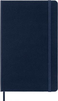 Carnet - Moleskine Classic - Large, Hard Cover, Plain - Sapphire Blue