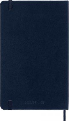 Carnet - Moleskine Classic - Large, Hard Cover, Plain - Sapphire Blue