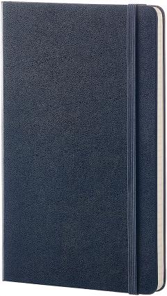 Carnet - Moleskine Classic - Large, Hard Cover, Ruled - Sapphire Blue