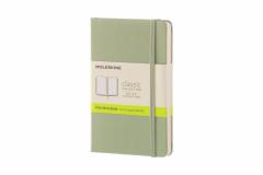 Moleskine Willow Green Pocket Plain - Notebook Hard