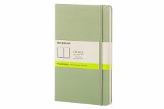 Moleskine Willow Green Large Plain Notebook Hard