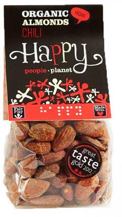 Migdale organice cu chilli - Happy People