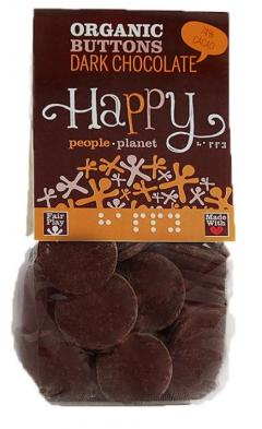 Nasturei de ciocolata neagra organica - Happy People