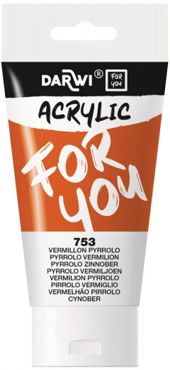 Vopsea acrilica - For You - Vermilion