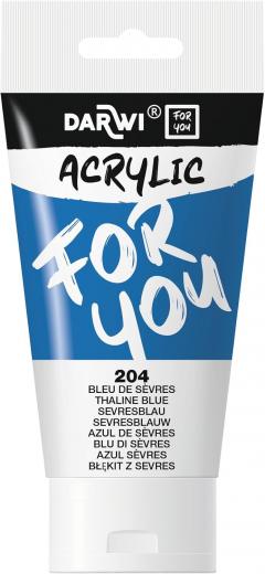 Vopsea acrilica - For You - Albastru Turcoaz