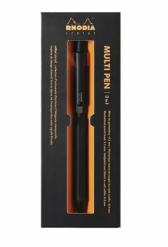 Pix 3 in 1 - Rhodia - Multi Pen Black