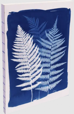Caiet A5 Lined - Cyanotype