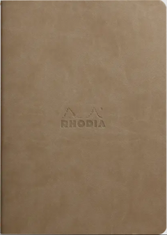 Carnet A5 - Rhodia - Taupe