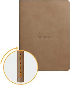 Carnet A5 - Rhodia - Taupe
