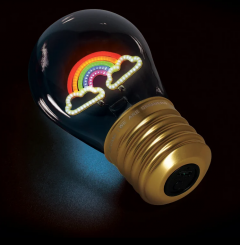Lampa - Legami Bulb Fiction (Rainbow)