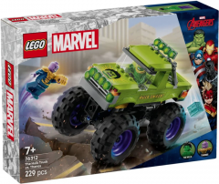 LEGO Marvel - Hulk In vehicul de teren contra lui Thanos (76312)
