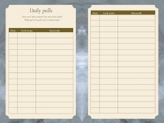 Planificator - Seasons of the Witch 2026