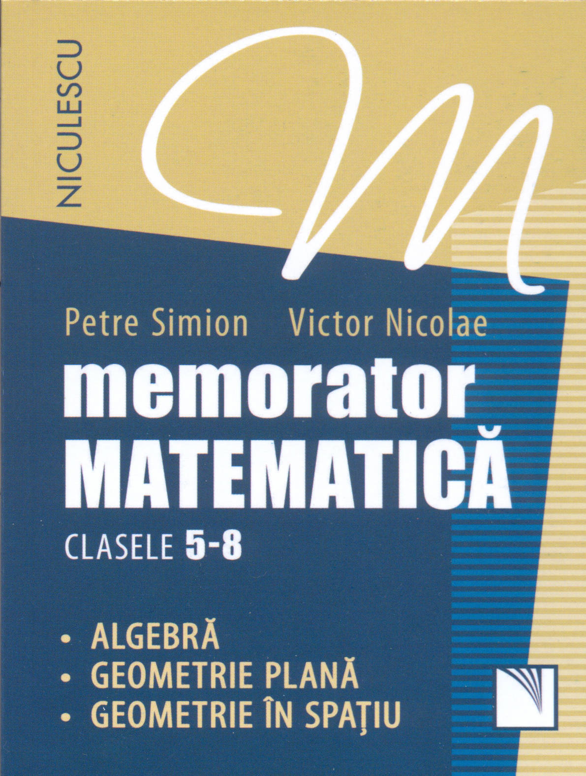 Coperta cărții: Memorator. Matematica pentru clasele 5-8 - lonnieyoungblood.com