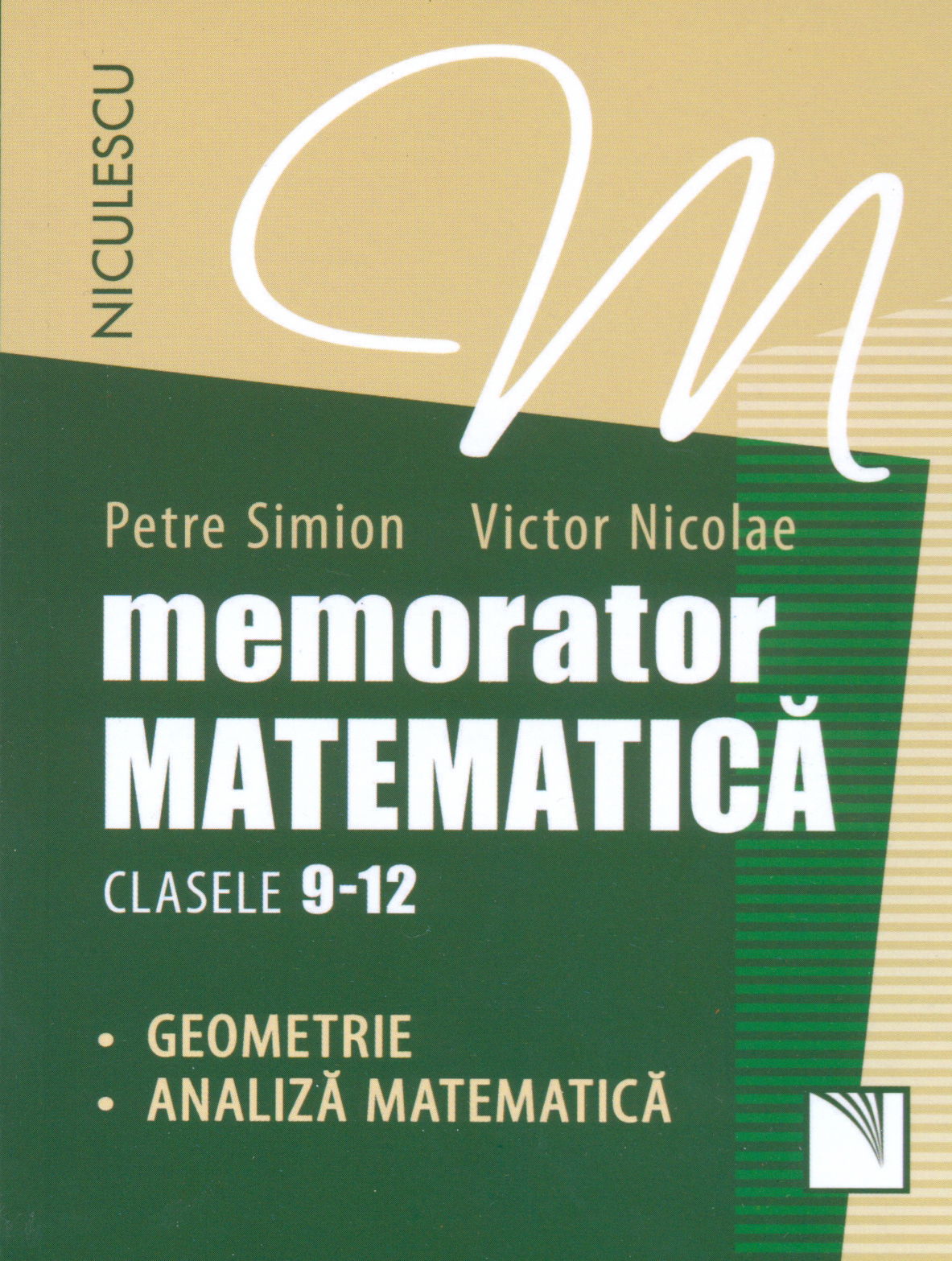 Coperta cărții: Memorator. Matematica pentru clasele 9-12 - lonnieyoungblood.com