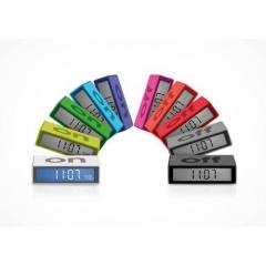 Ceas cu Alarma - Flip Clock - Gri Inchis