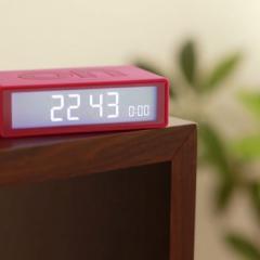 Ceas cu Alarma - Flip Clock - Rosu