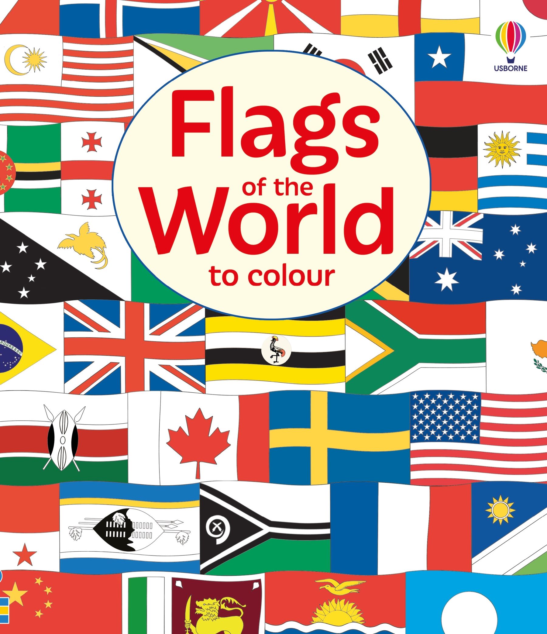 地図・旅行ガイド Flags of the World Flags of the World to Colour - Susan Meredith