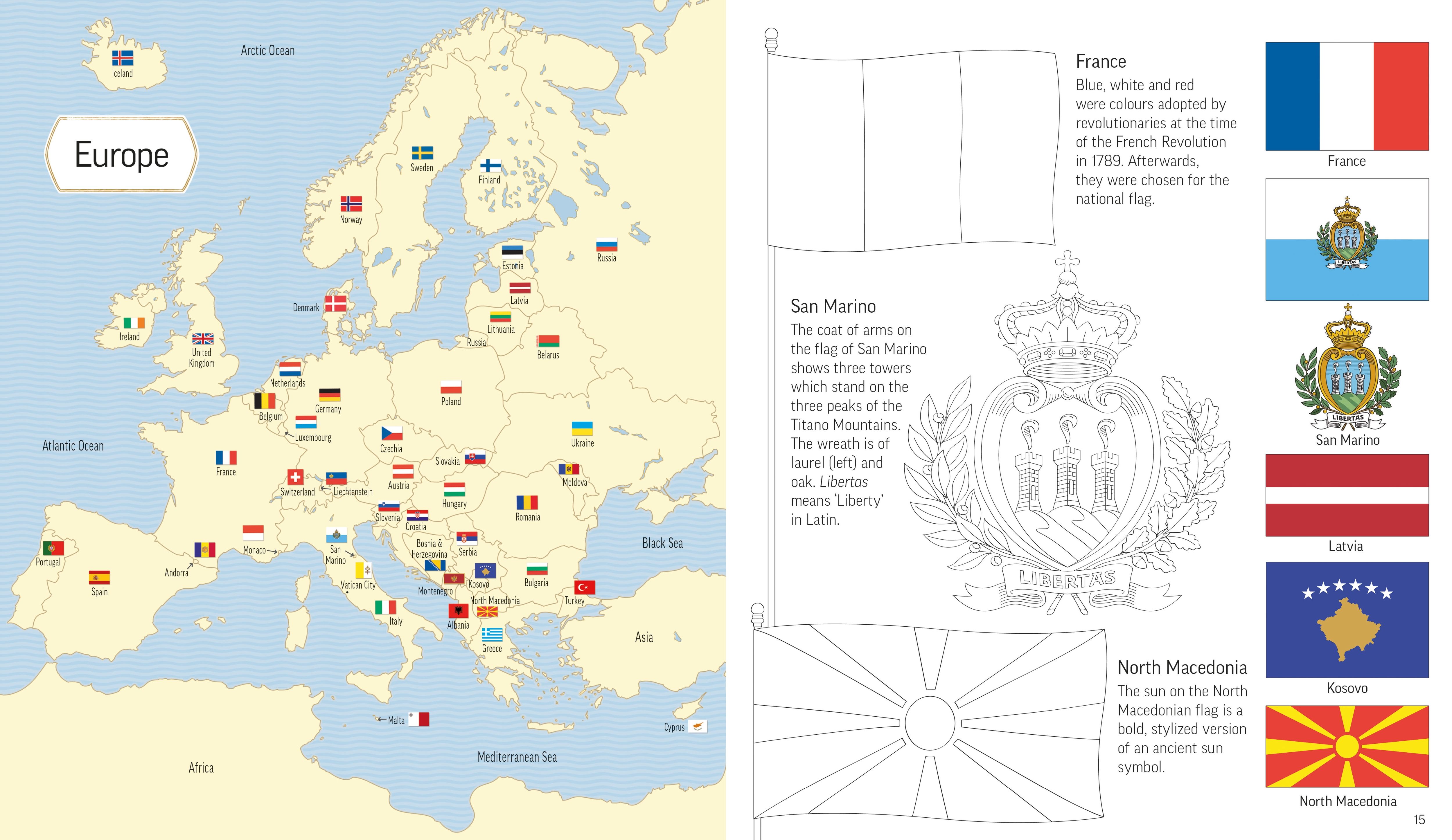 地図・旅行ガイド Flags of the World Flags of the World to Colour - Susan Meredith