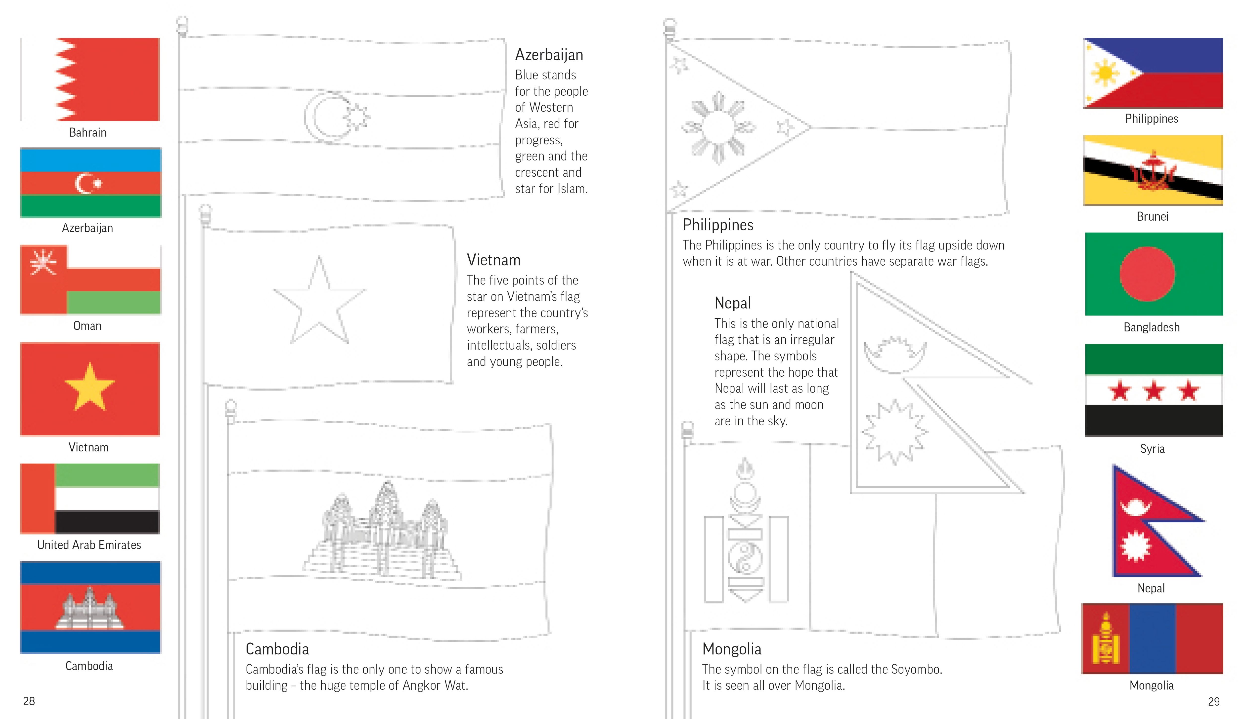 Flags of the World to Colour - Susan Meredith