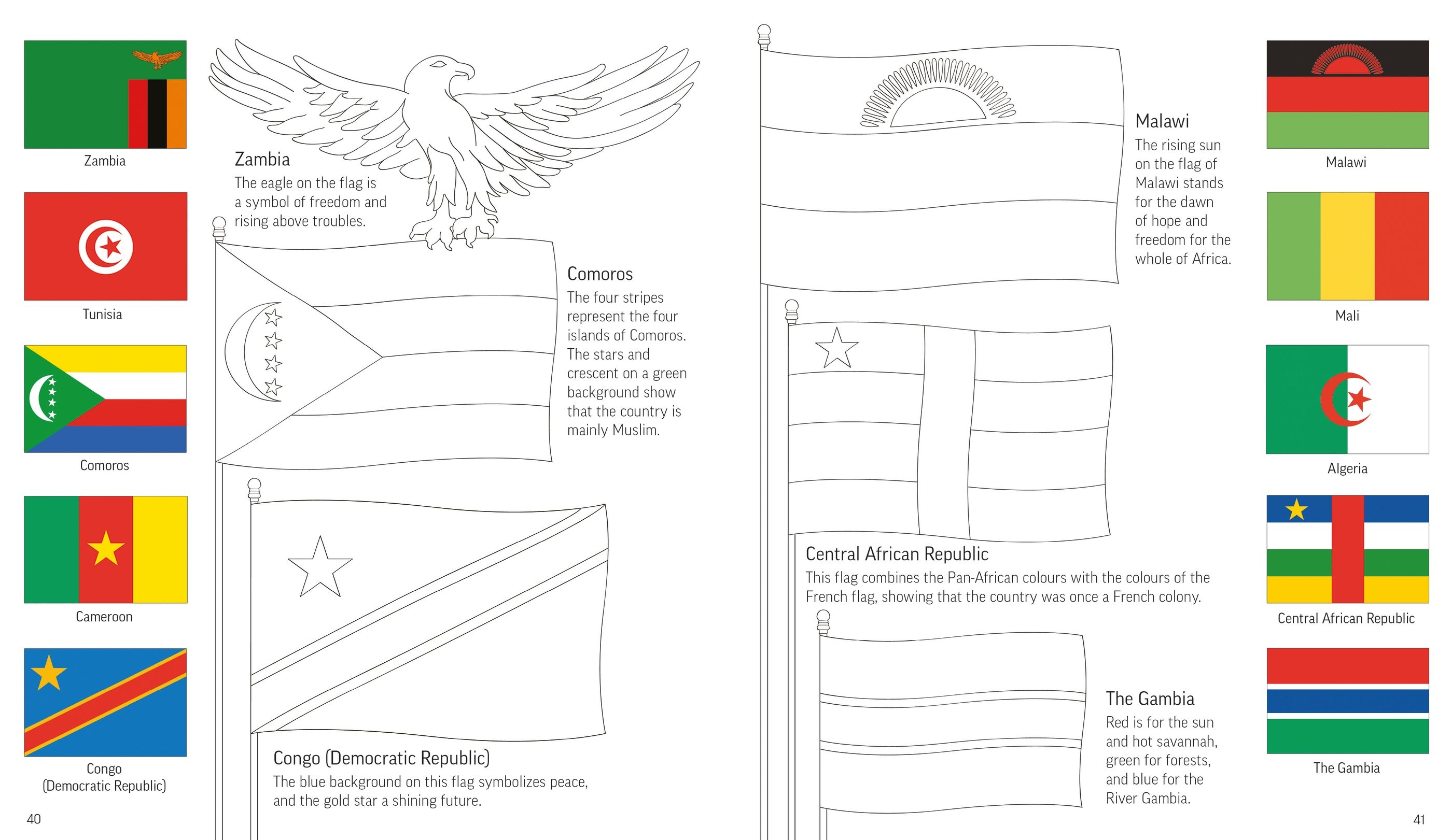 地図・旅行ガイド Flags of the World Flags of the World to Colour - Susan Meredith