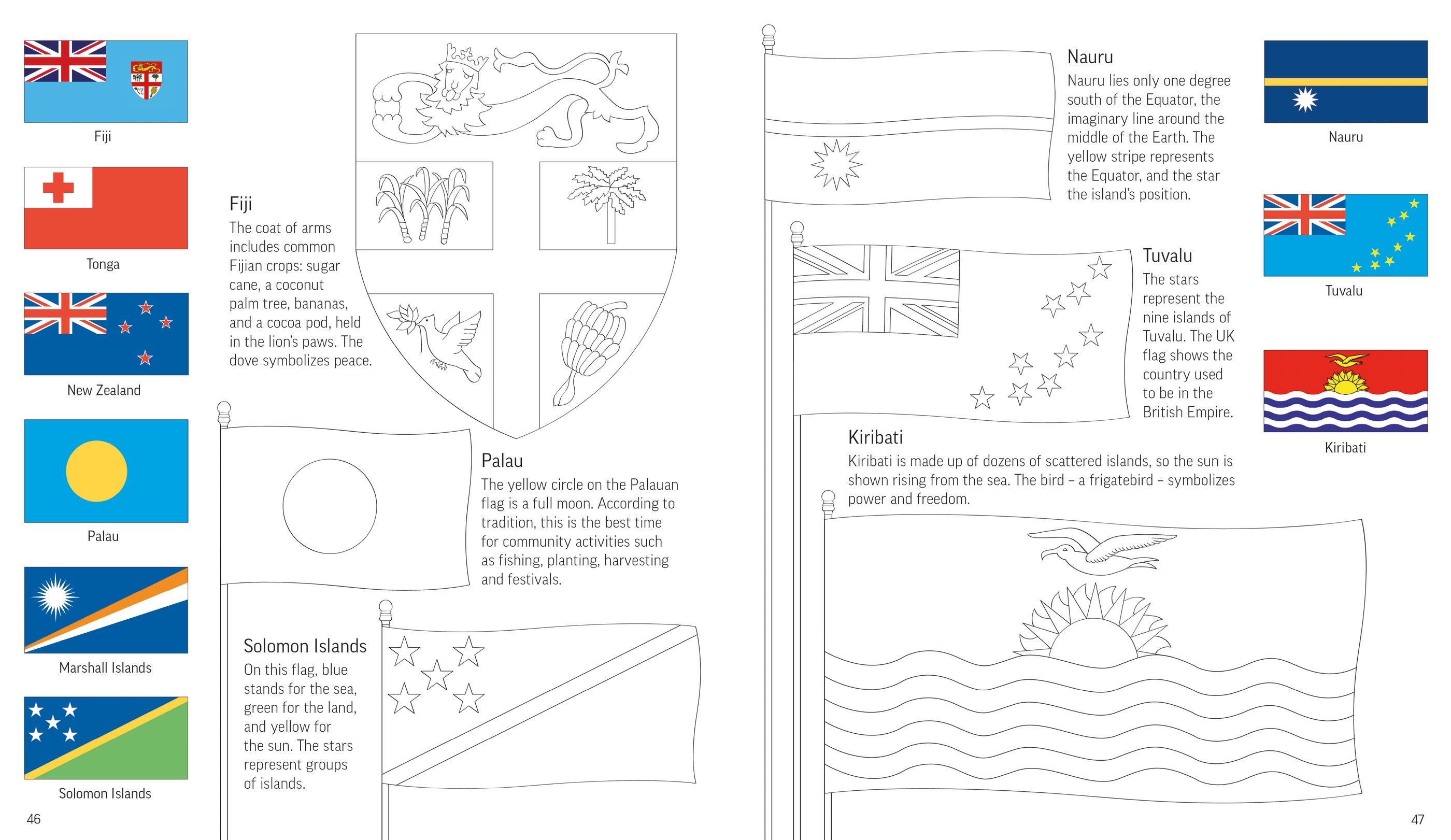Flags of the World to Colour - Susan Meredith