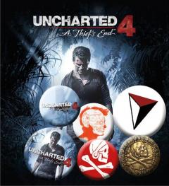 Insigna - Uncharted 4 - mai multe modele