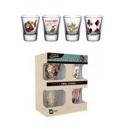 Set de 4 pahare pentru shot - Dc Comics Bombshells | GB Eye