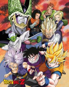 Mini Poster - Dragon Ball Z Cell Saga