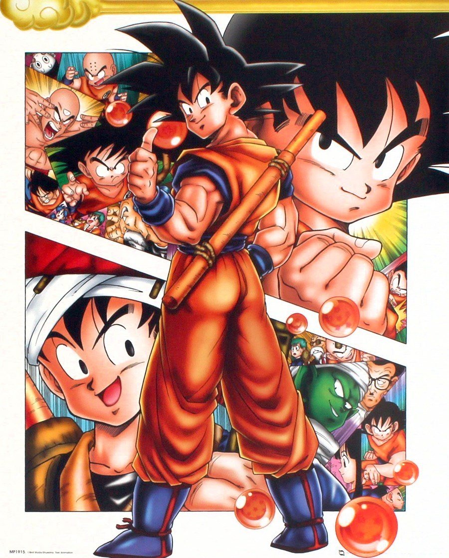 Mini Poster - Dragon Ball Collage GB Eye