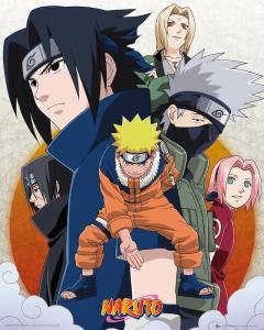 Mini Poster - Naruto Clouds