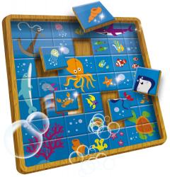 Puzzle Bebelusi din Lemn - Marea Lisciani