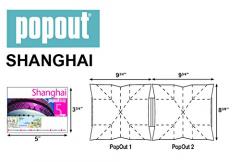 Shanghai popout map