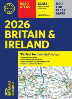 2026 Philip's Road Atlas Britain & Ireland