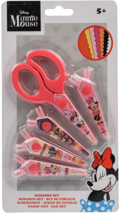 Foarfeca zig-zag - Disney - Minnie - 5 forme