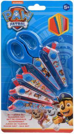 Foarfeca zig-zag - Paw Patrol - 5 forme - Personaje