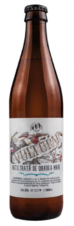Bere Nefiltrata de Oradea Mare - Vulturar (500 ml)