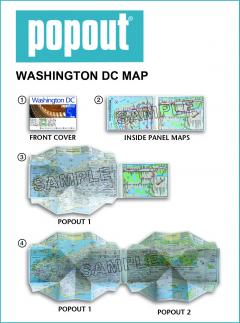 Washington DC Popout Map