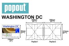 Washington DC Popout Map