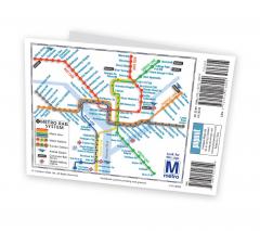 Washington DC Popout Map