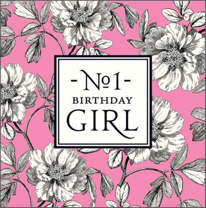 Felicitare - No 1 Birthday Girl Pigment Productions