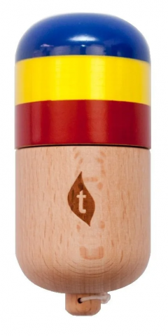 Kendama - Terra Pill - Rosu, galben, albastru
